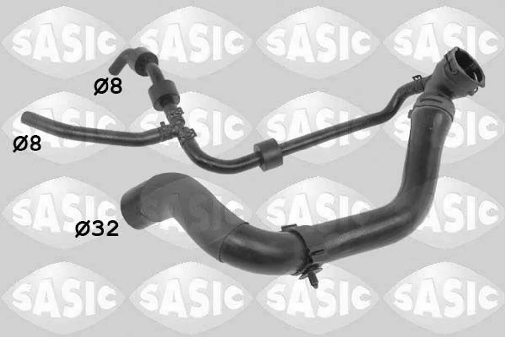 Durite de refroidissement moteur 1K0122101JS pour VW Beetle et Golf 6