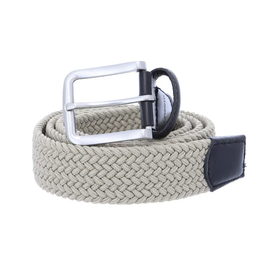 Vanzetti Cintura Intrecciata Beige 35mm Stretch W110 | Spedizione Rapida