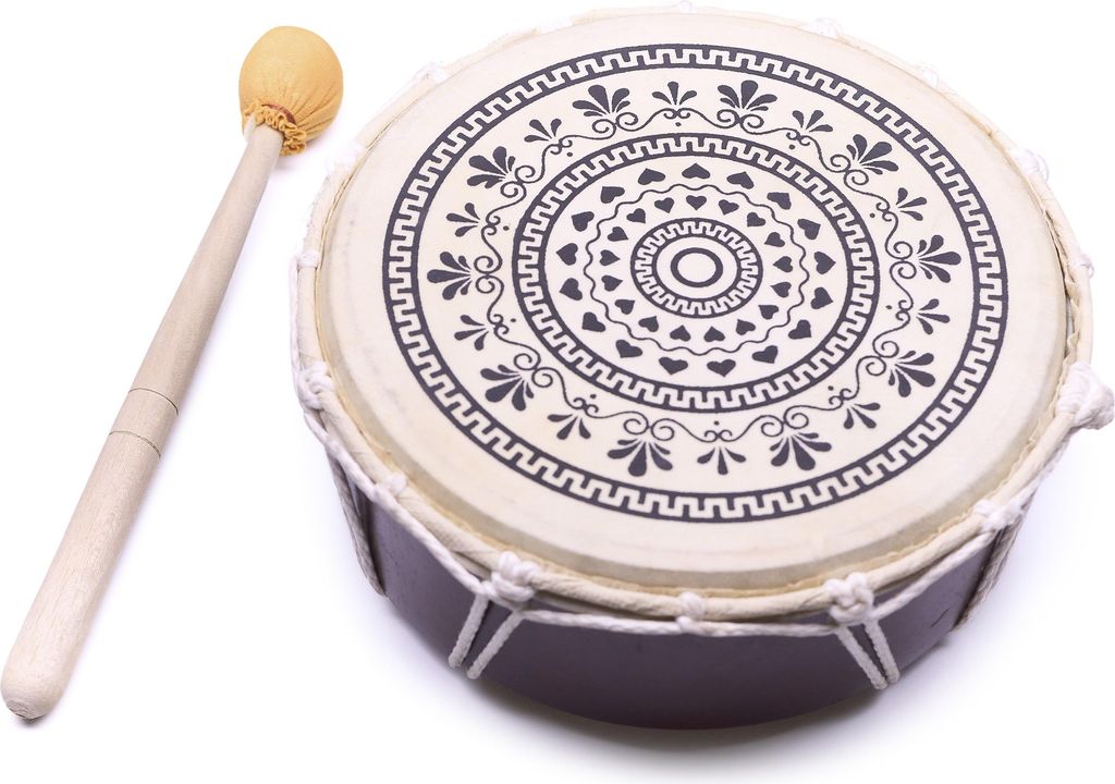 Handtrommel 20cm – Ancient Spirits Motiv, Kompakt und Symbolisch