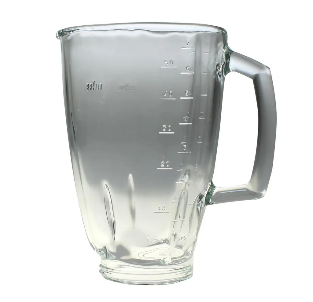 Mixeur Braun MX2050 Pichet Verre - Blender Puissant 5 Vitesses 1,75L