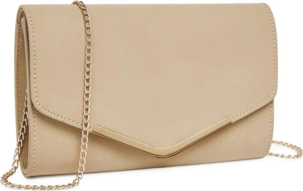 Borsa da Sera Oro per Cerimonia: Pochette Elegante con Clip Magnetica
