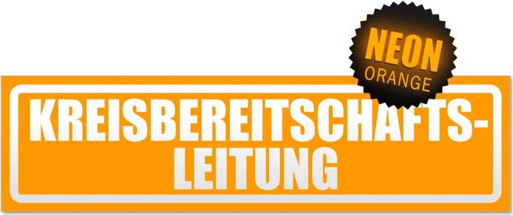 Kreisbereitschaftsleitung invertiert Magnetschild Schild magnetisch