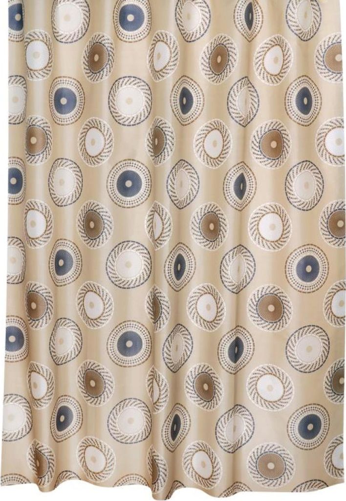 Vorhang für das Badezimmer - 180x200 cm - Braun