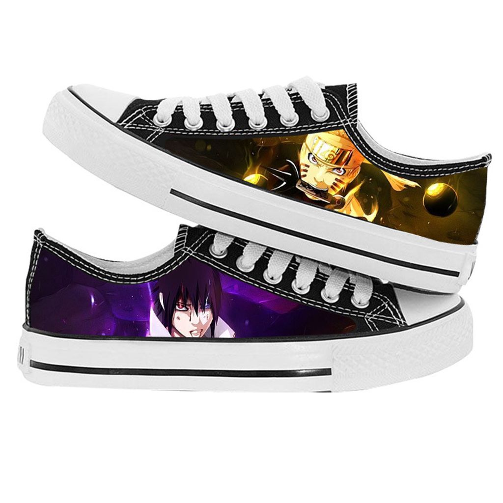 Mode & Accessoires Schuhe Sneaker Herren Damen Anime Naruto Uchiha Sasuke 