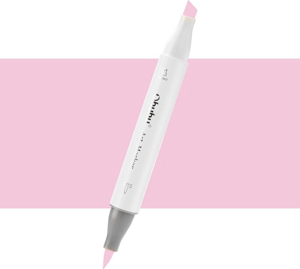 OHUHU dwustronny marker alkoholowy Brush & Chisel, R250 Zdjęcie produktu 