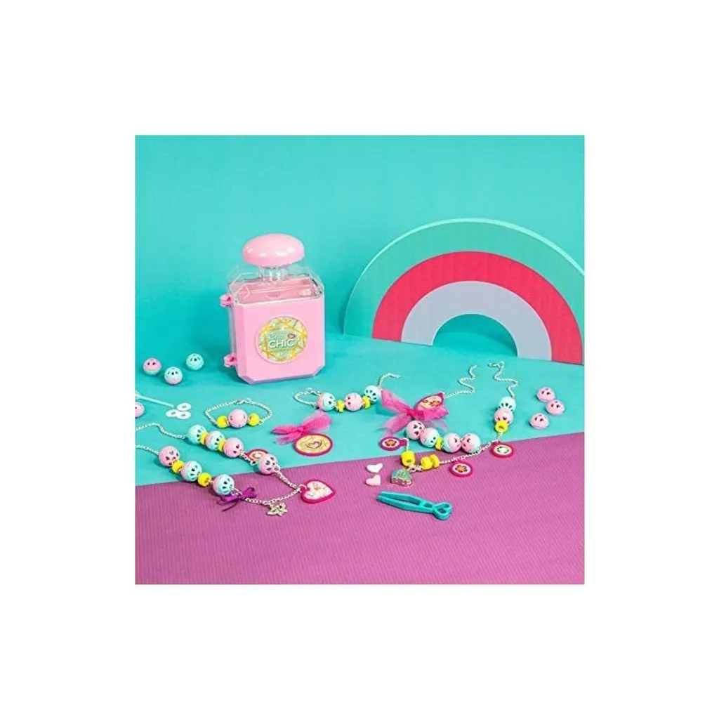 Clementoni Crazy Chic Charms Parfumés - Coffret Création de Bijoux - 3