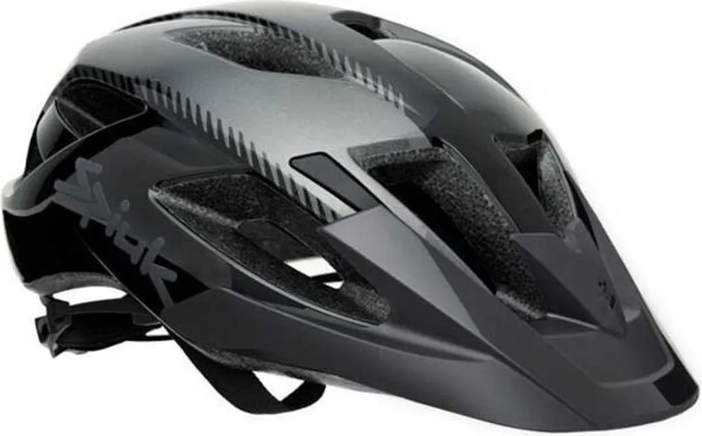 Casque de VTT Spiuk Kaval M-L coloris blanc avec visière amovible