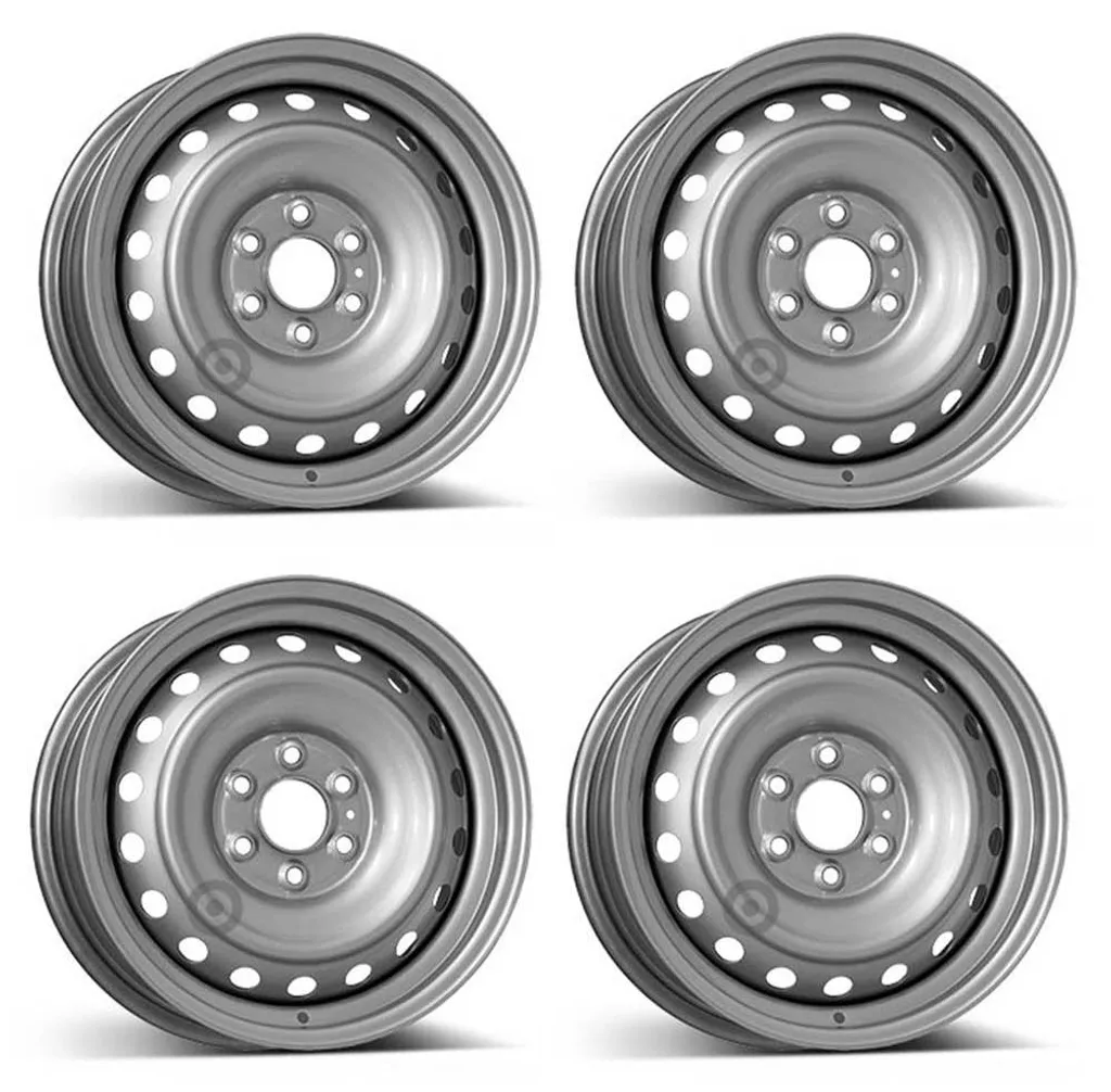Pack de 4 jantes robustes en acier 16 pouces pour Nissan Navara NP300