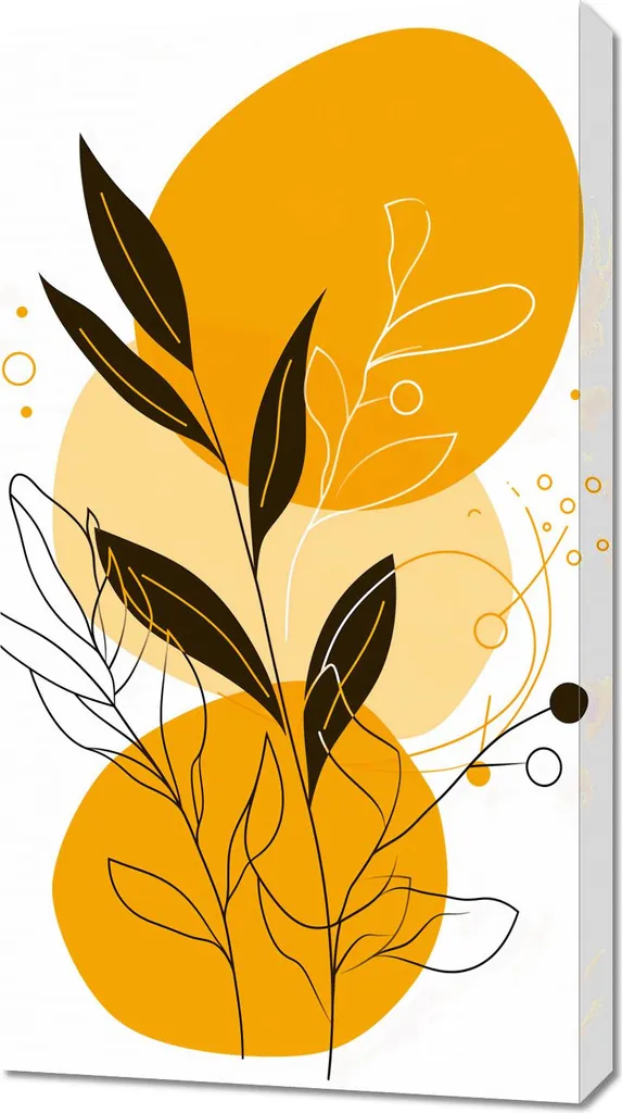 Quadro 50x90 Luce d'Autunno: L'Atmosfera dell'Oro in Casa Tua