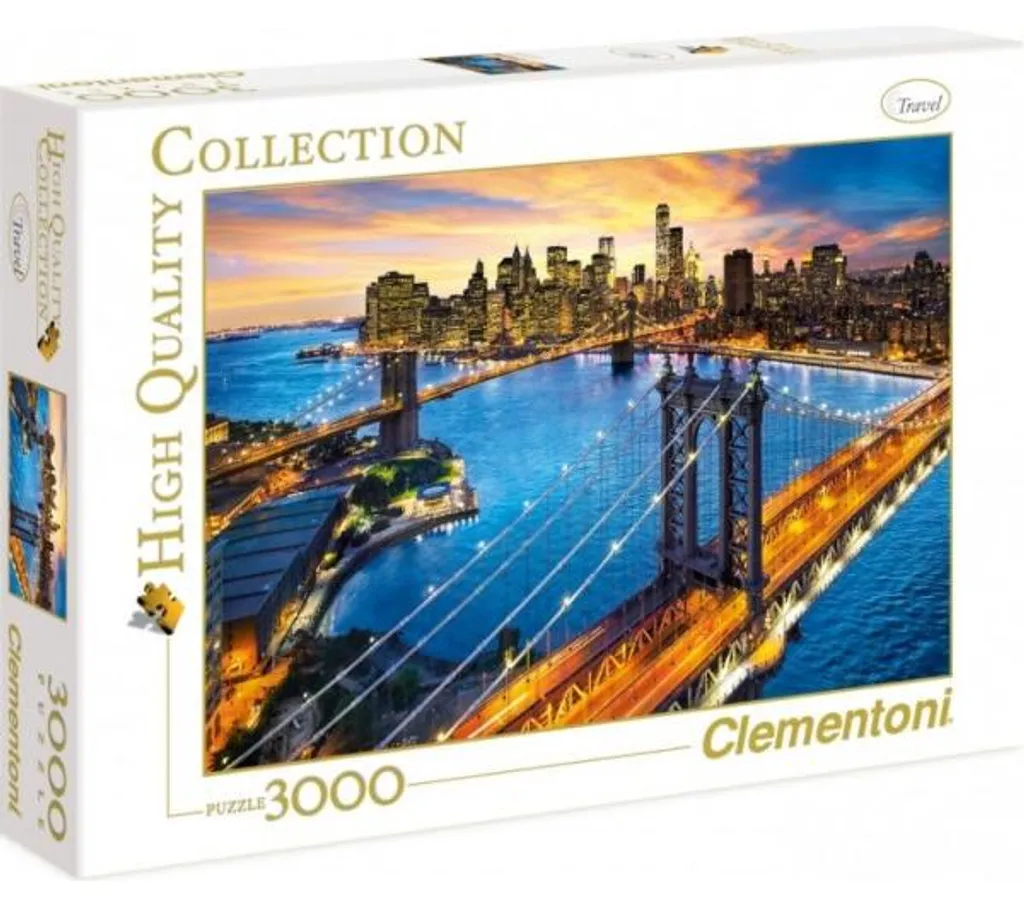 Puzzle Clementoni 3000 pièces New York Sunset - Qualité supérieure - 2