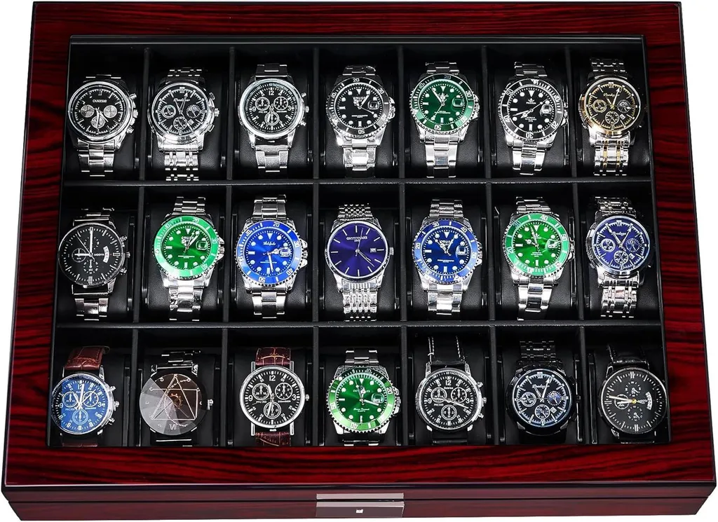 Coffret à montres pour homme : fini les rayures et la poussière