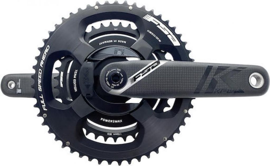 FSA Leistungsmesskurbel Powerbox Road Carbon K-Force Team 172,5 mm Schwarz - ...
