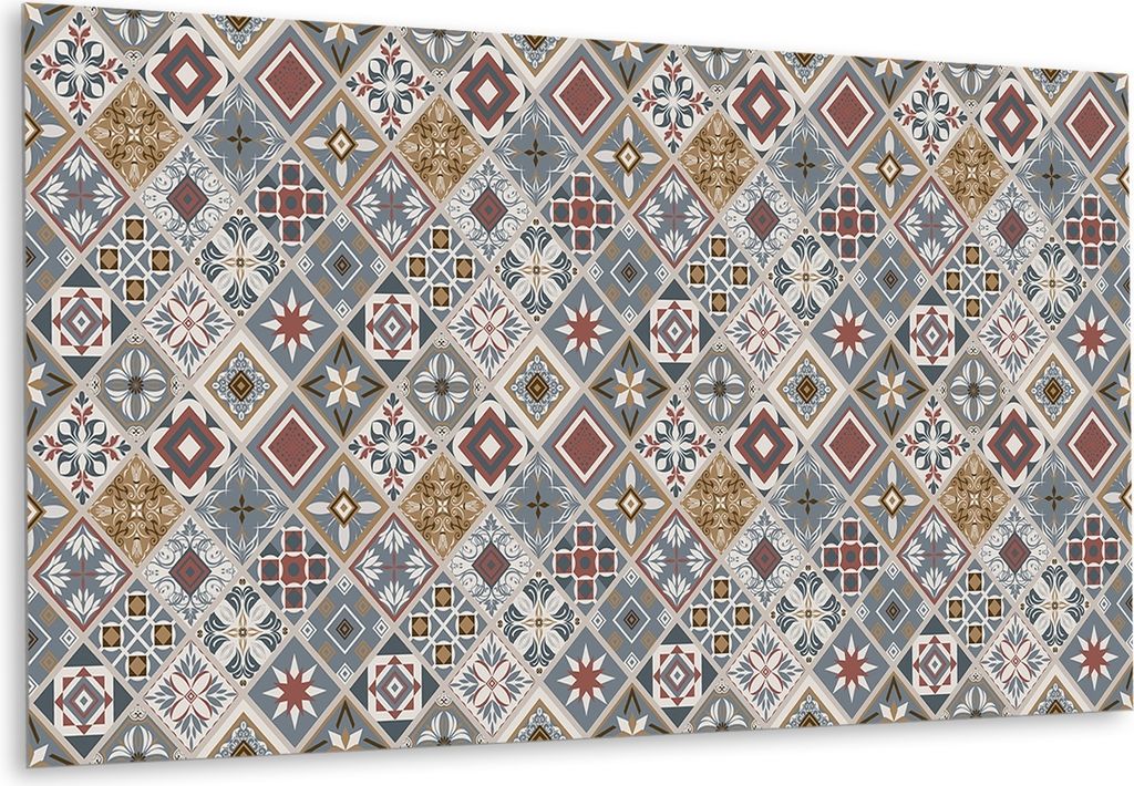 Turecký Patchwork. – Samolepicí Obklady na Zeď – PVC Obrázek produktu 