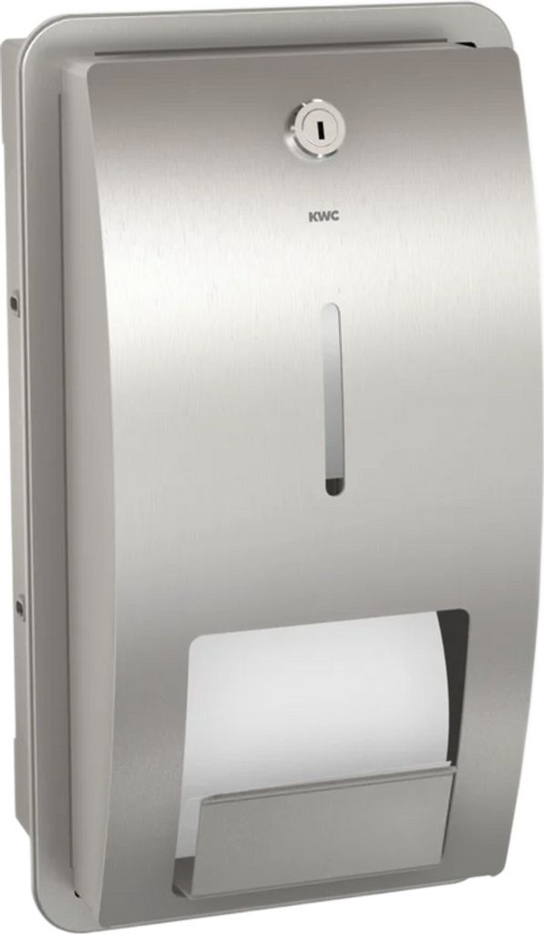 KWC WC-Rollenhalter STRX671E ohne Spindelsystem aus Edelstahl