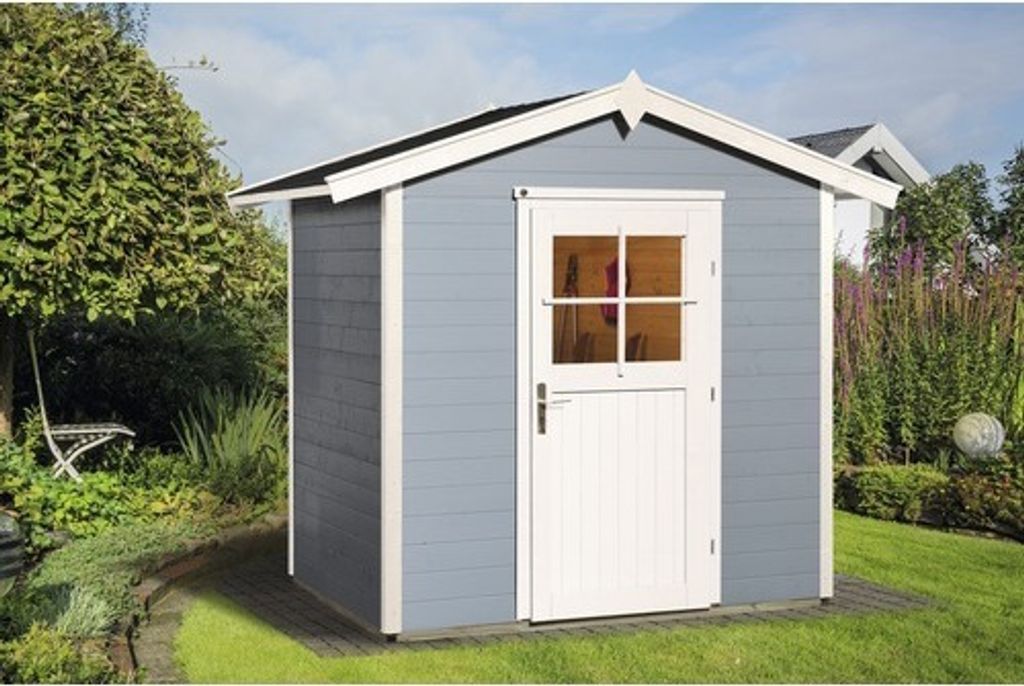 Gartenhaus weka 223 260 x 178 cm grau