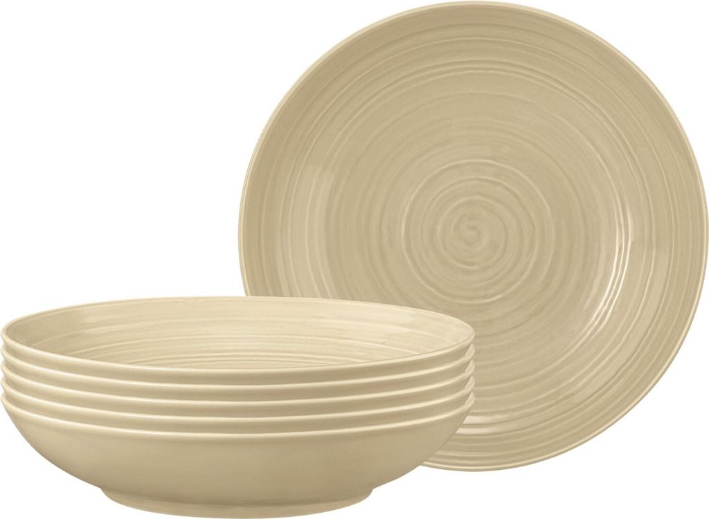 Seltmann Weiden Terra Pastateller ø 26 cm sandbeige 6er Set