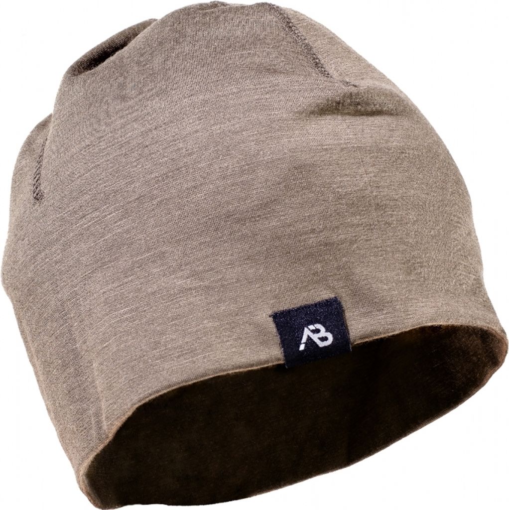 Beanie Lite Merino steingrauoliv