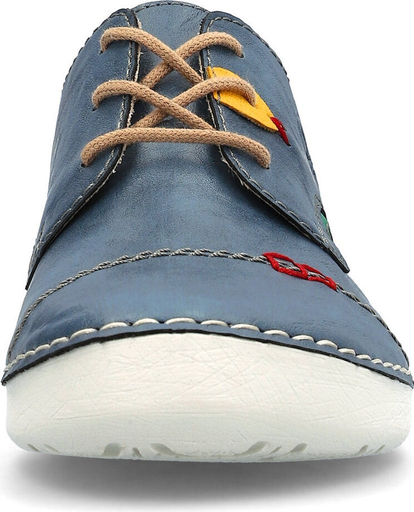 Rieker Damen Schnürschuh Halbschuh 52528, Größe:40 EU, Produktbild 52