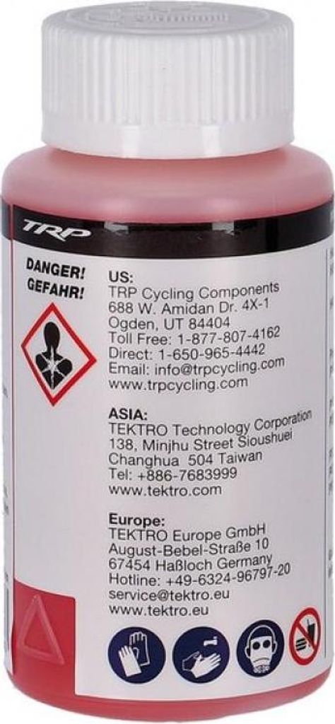 TRP Mineralöl 100 ml rot - Hochleistungs-Bremsflüssigkeit Produktbild 