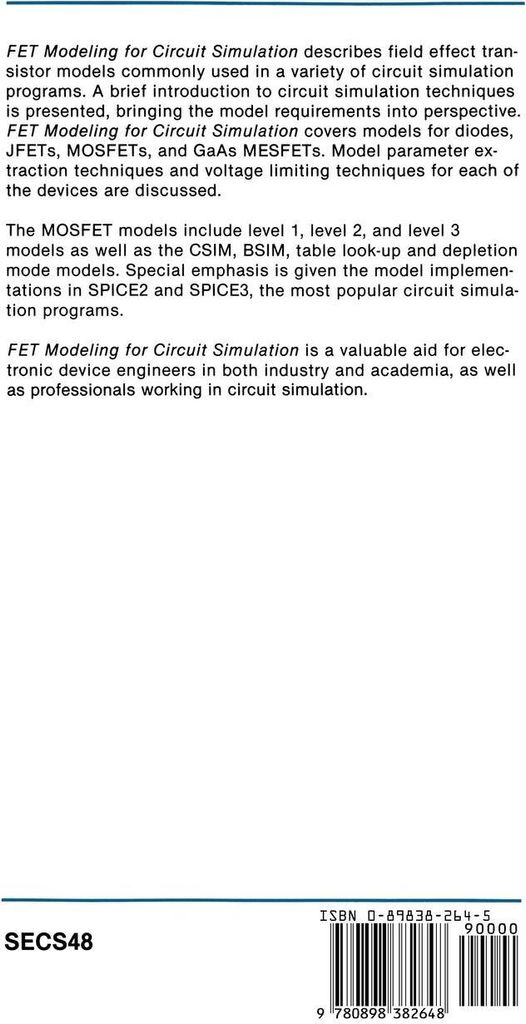 FET Modeling for Circuit Simulation