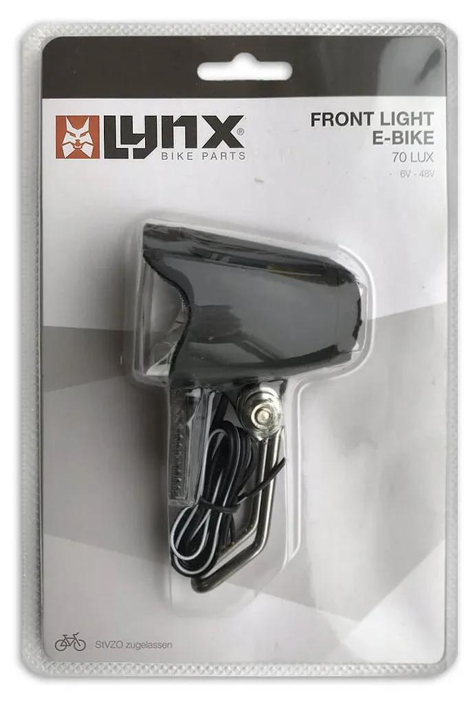 Éclairage avant pour vélo électrique Lynx Max feu LED StVZO 70 lux - 5
