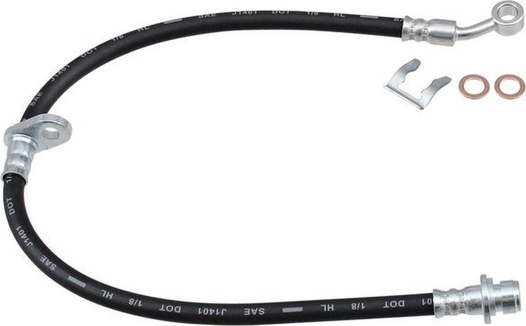 Bremsschlauch 550 mm INN M10x1.0 BANJO M10x1.0 A.B.S. für u.a. HONDA CIVIC