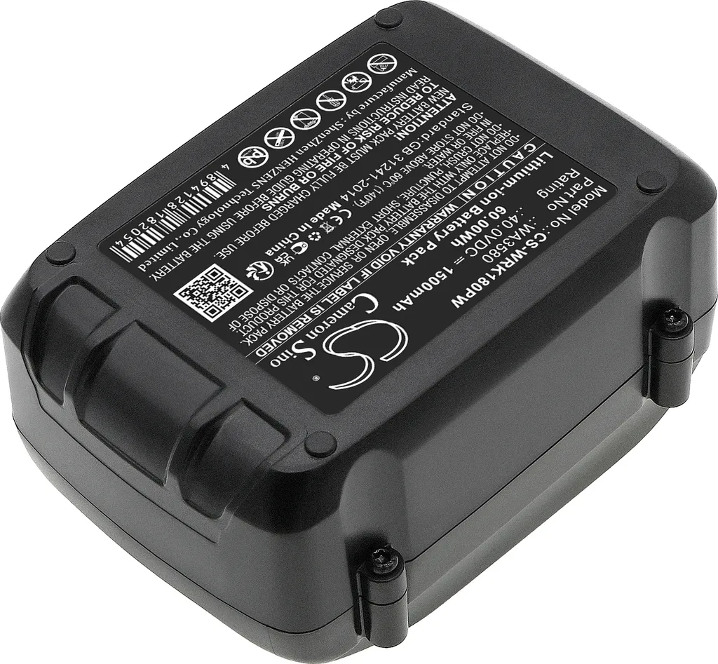 Réparer votre outil Worx avec la batterie TECHTEK WA3580 WG180 WG640 20V