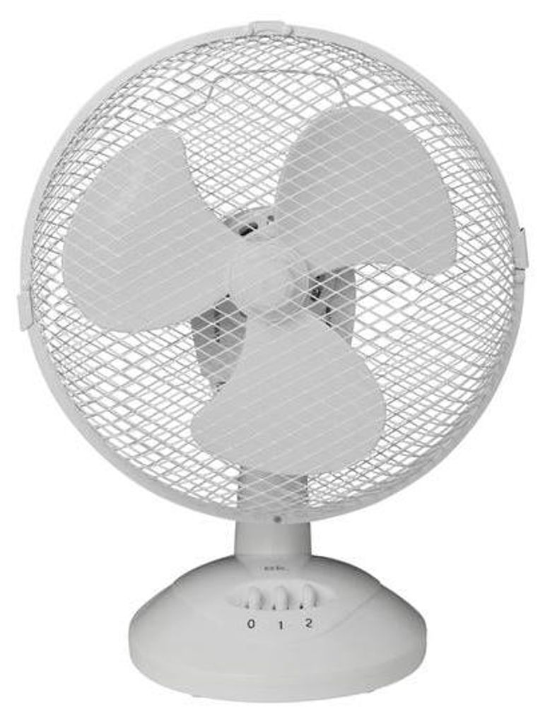 OK. OTF Tischventilator in Weiß (30 Watt) Produktbild 