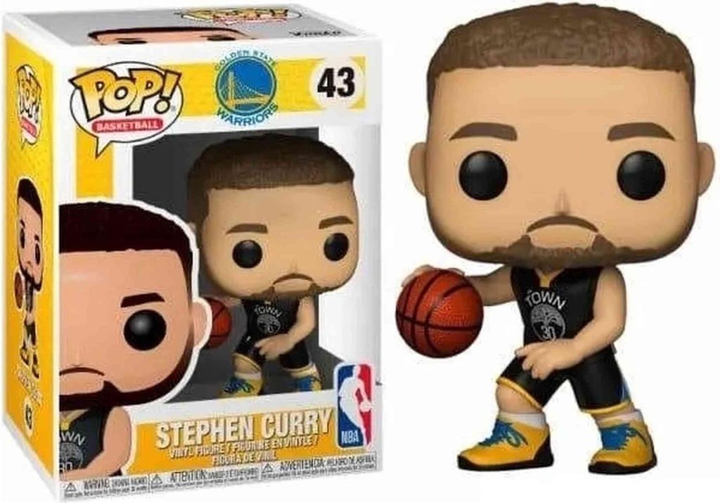 Funko Pop! NBA Warriors Stephen Curry – Winylowa Figurki Obrázok produktu 