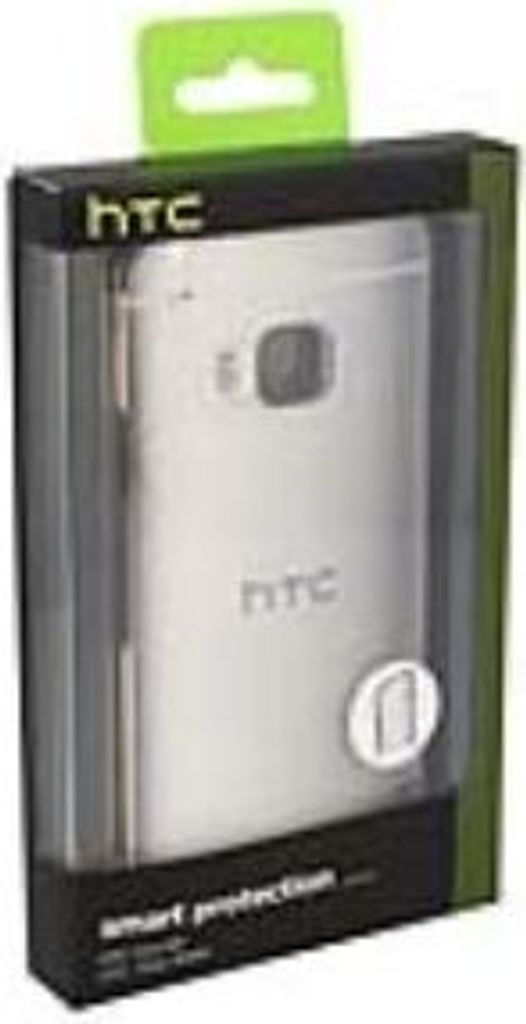 HTC Hardshell Cover HC C1153 für HTC One M9, clear onyx schwarz