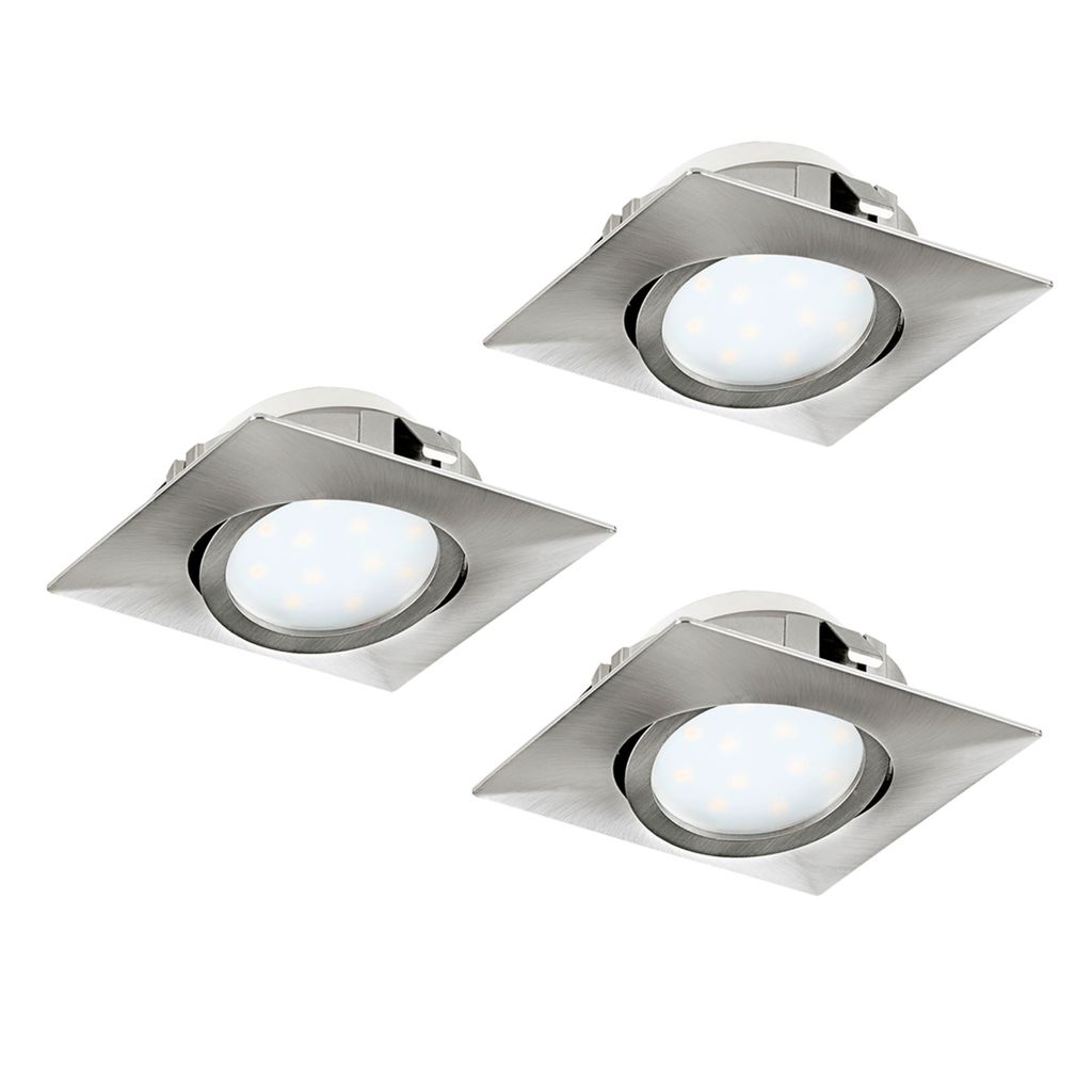 Eglo 95846 Pineda LED Einbauleuchte 3x6W schwenkbar Produktbild 