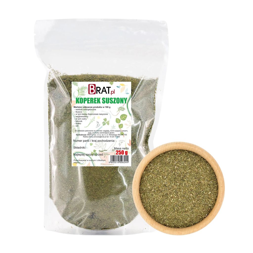 Sušený kôpor 250g Brat.pl Obrázok produktu 