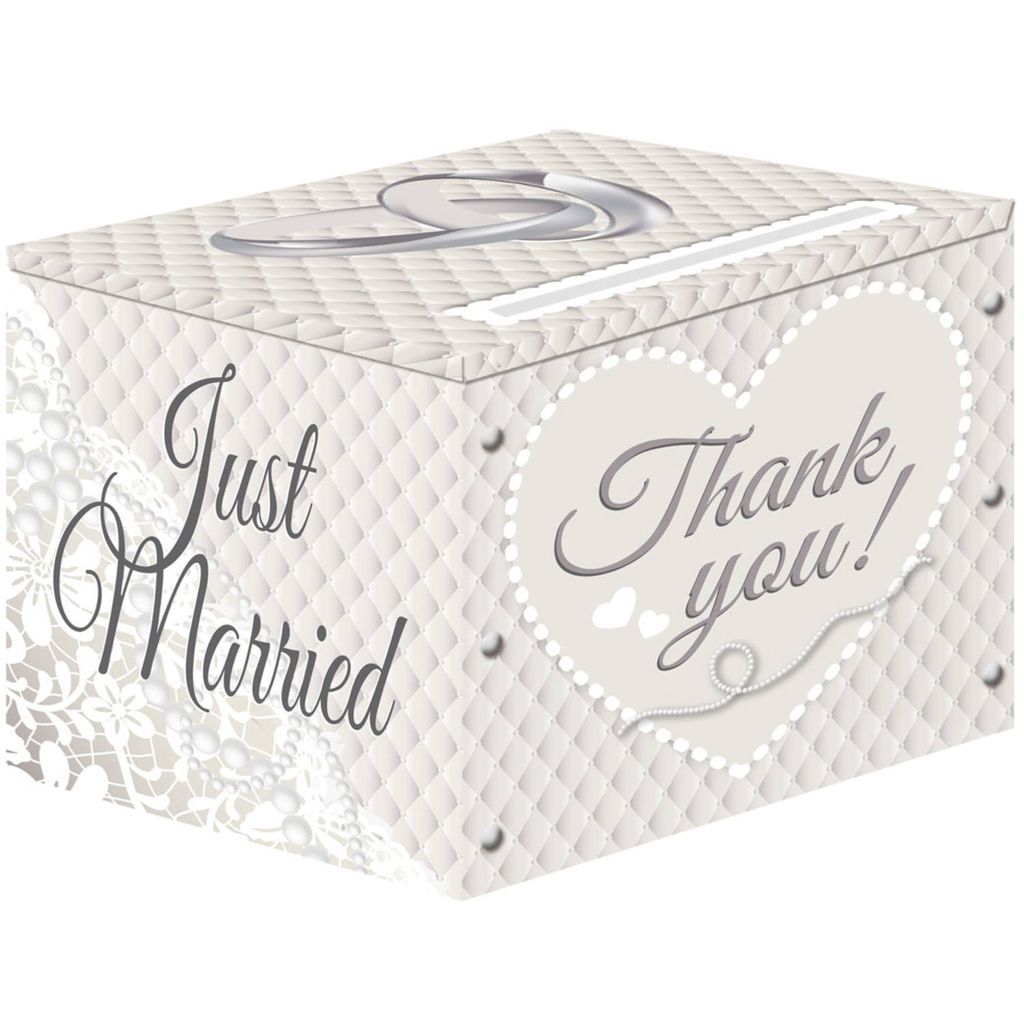 Box für Hochzeitsgeschenke Geldgeschenke - Umschlagbox 30x30x25 cm