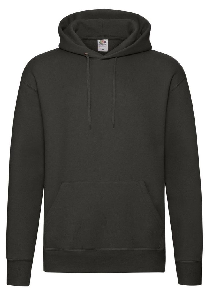 Fruit of the Loom - "Premium" Kapuzenpullover für Herren FK2768 (XL) (Holzkohle)