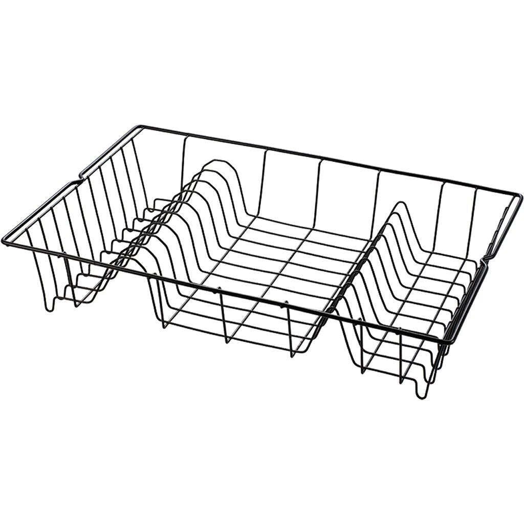 Metaltex Germatex Afdruiprek 48x30x10 cm Zwart Immagine del prodotto 