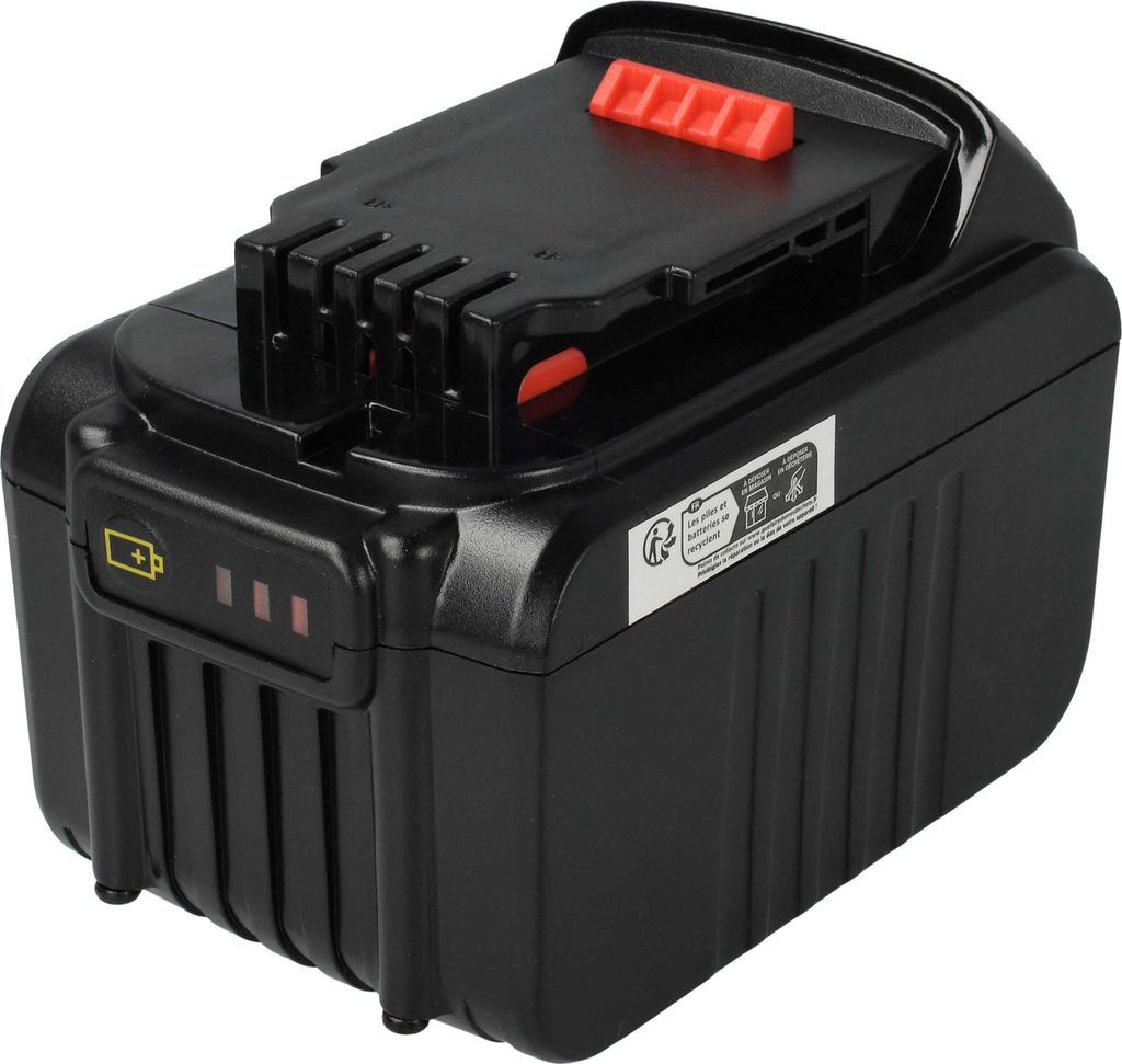EXTENSILO Akku kompatibel mit Dewalt DCD776, DCD771, DCD740B, DCD740NT, DCD740N, DCD740C1, DCD771C2-QW, DCD771C2 Werkzeug (6000 mAh, Li-Ion, 18 V)