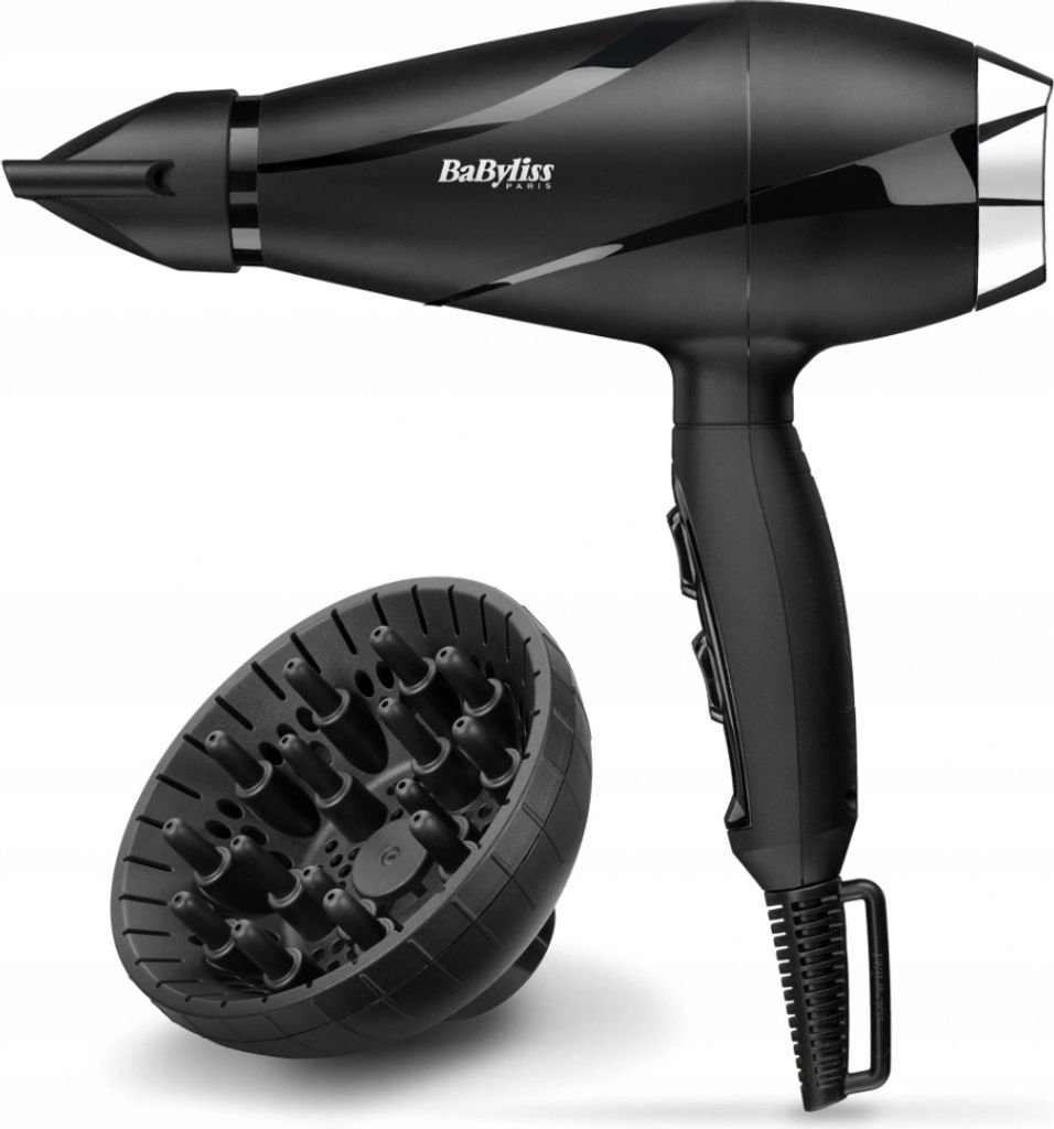BaByliss 6713DE Haartrockner 2200 W Schwarz (6713DE) Obrázok produktu 