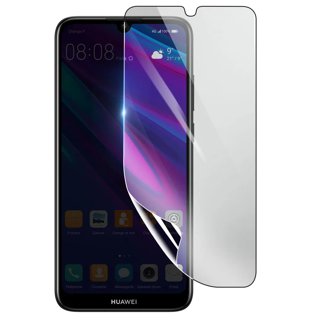 Pellicola Idrogel 3mk Huawei Y6 2019: Protezione Schermo Anti-Urto