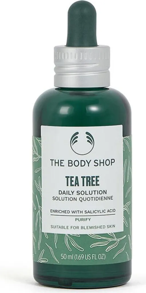 Solution quotidienne à l'arbre à thé 50 ml - Nettoyant visage purifiant