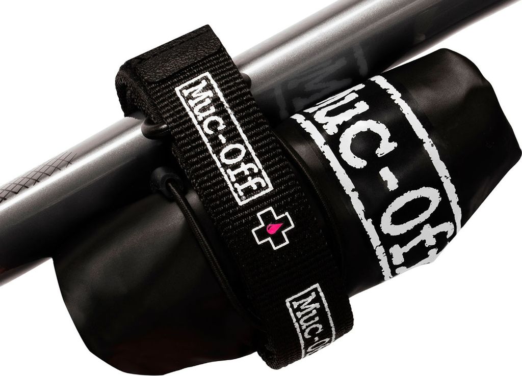 Muc-Off Utility Frame Strap & Cargo Bag Bundle Schwarz - Wasserdichter Gurt f...
