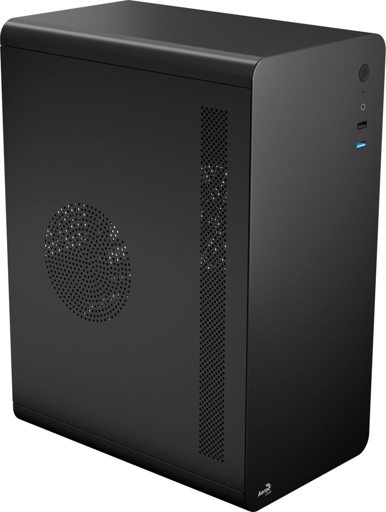Aerocool CS-110-S-BK-v1, Tower-Gehäuse Produktbild 