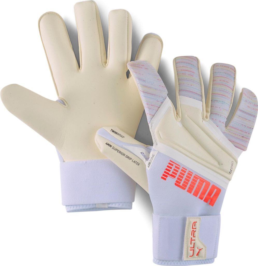 Puma ULTRA Grip 1 Hybrid Pro Torwarthandschuhe Herren weiß Produktbild 