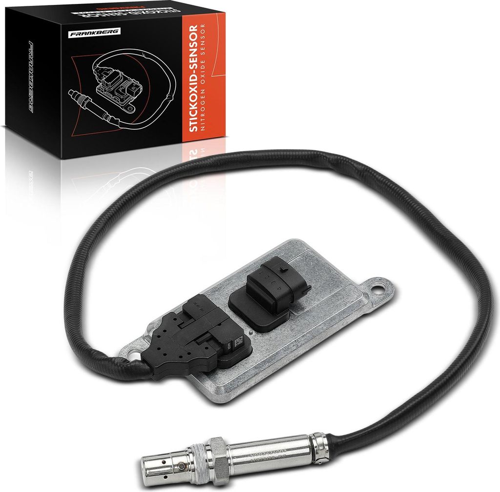 Frankberg 1x Nox Sensor Nitrogen Oxide Lamdasonde vor Katalysator für Daf LF 2001-2023 CF 2001-2013