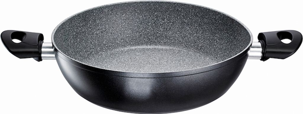 Schulte-Ufer Magma 1707-28 I Bratpfanne, 28 cm max. Durchmesser, Aluminium, Induktionsherd-geeignet, Antihaftbeschichtung