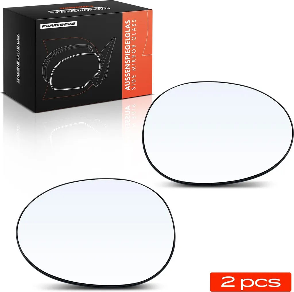Verre de rétroviseur extérieur pour Toyota Aygo 2005 à 2014 complet
