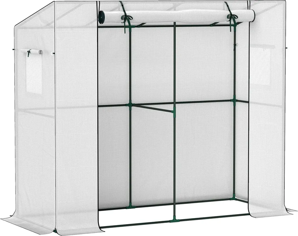 Serra Aga 200x76x170 cm per Orto e Balcone - Copertura PVC Resistente