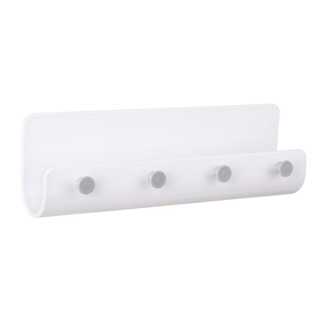 Walteco Věšák na klíče 215x70mm, plast, bílý Obrázek produktu 