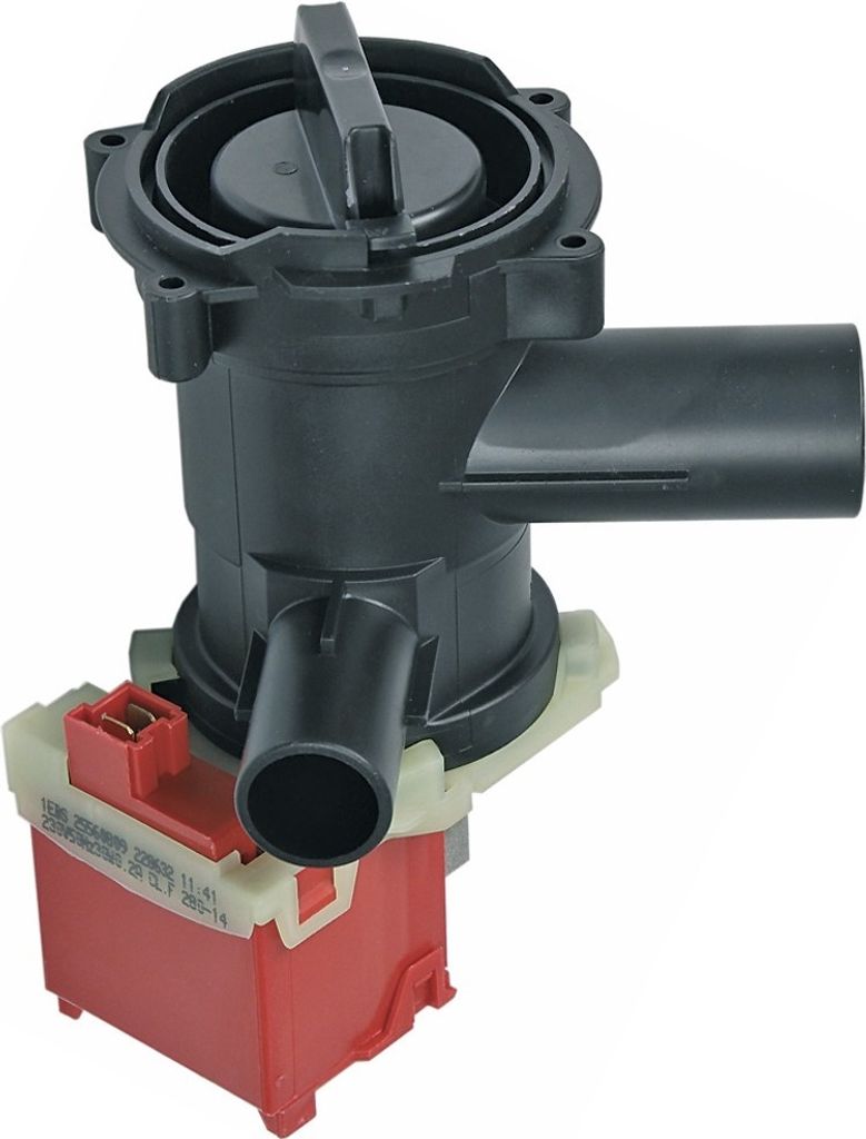 Ablaufpumpe Laugenpumpe Magnettechnikpumpe Entleerungspumpe Schumtzwasserpumpe Pumpe 30W mit Pumpenstutzen und Flusensiebeinsatz wie Bosch Siemens ...