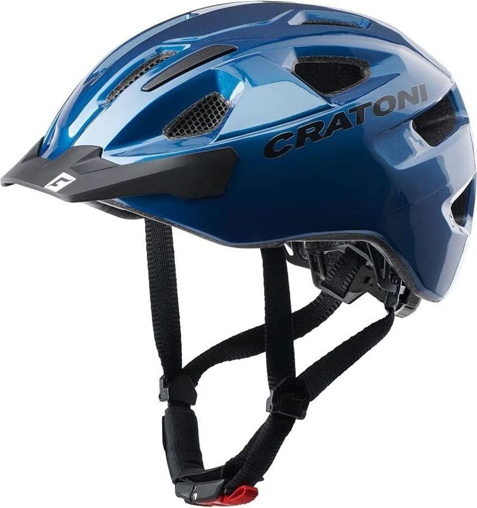 Cratoni Helm C-Swift City blau glänzend Gr. Unisize 52-59 cm
