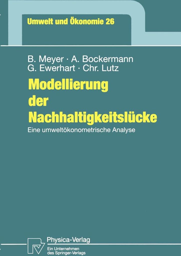 Modellierung der Nachhaltigkeitslücke